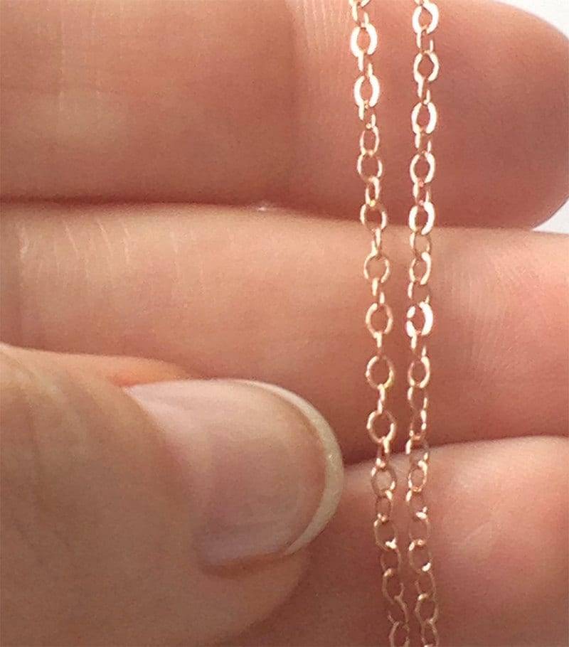 Rosegold Filled Halskette 1, 7 Mm Flachkabel, 71 cm Rosegold Filled Halskette 1, 7 Mm Flachkabel, 71 cm von EmiliaRossi