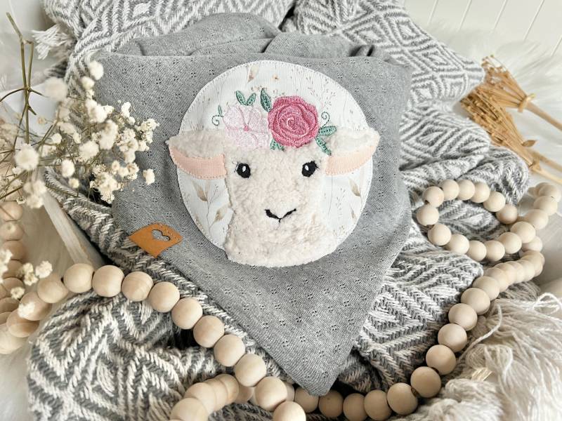 Boho Schaf Halstuch von EmiliasTraumwerkstat