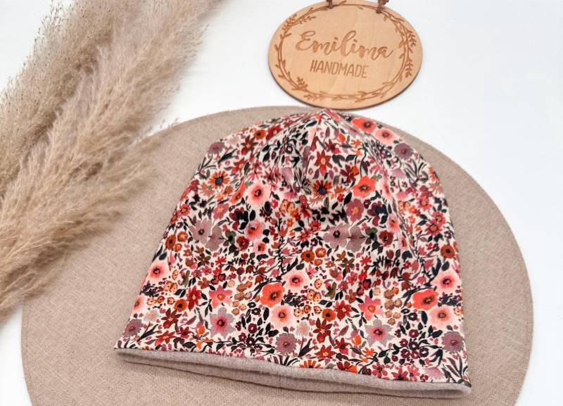 Gefütterte Beanie Beaniemütze Mütze Baby Kleinkind | Mit Baumwollfleece von EmilimaHandmade