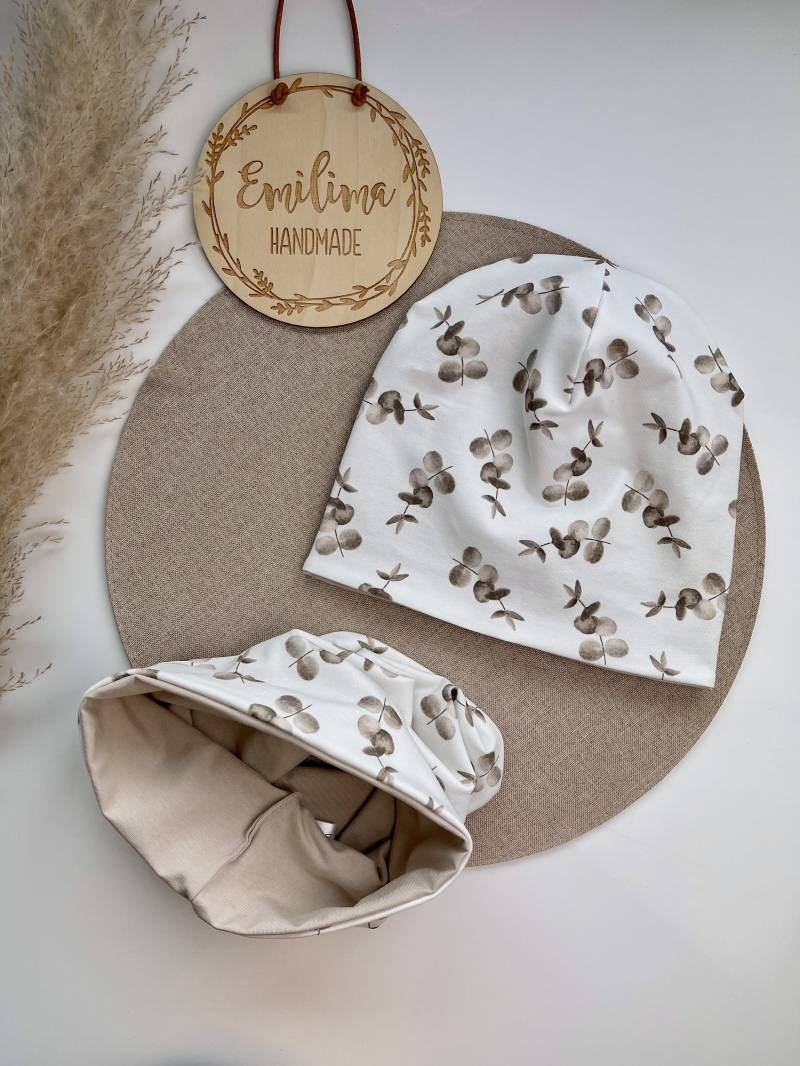 Set Beanie Und Loop Baby Kleinkind von EmilimaHandmade