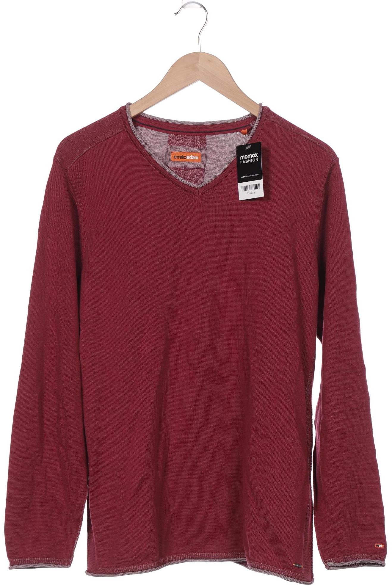 Emilio Adani Herren Pullover, bordeaux von Emilio Adani