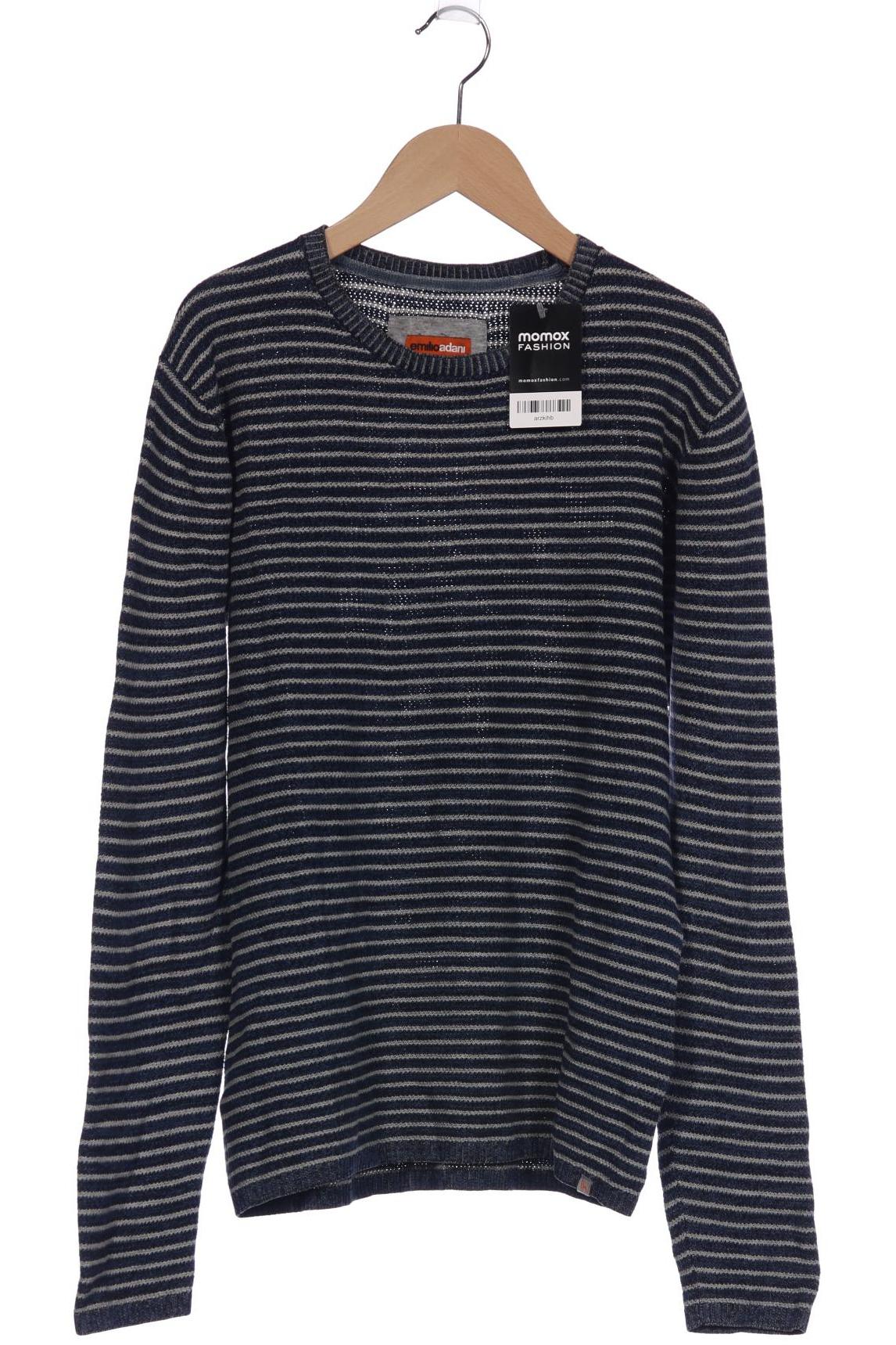 Emilio Adani Herren Pullover, marineblau von Emilio Adani