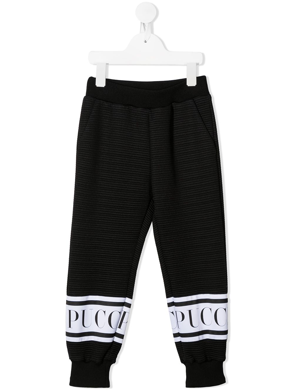 PUCCI Junior Jogginghose mit Logo-Print - Schwarz von PUCCI Junior