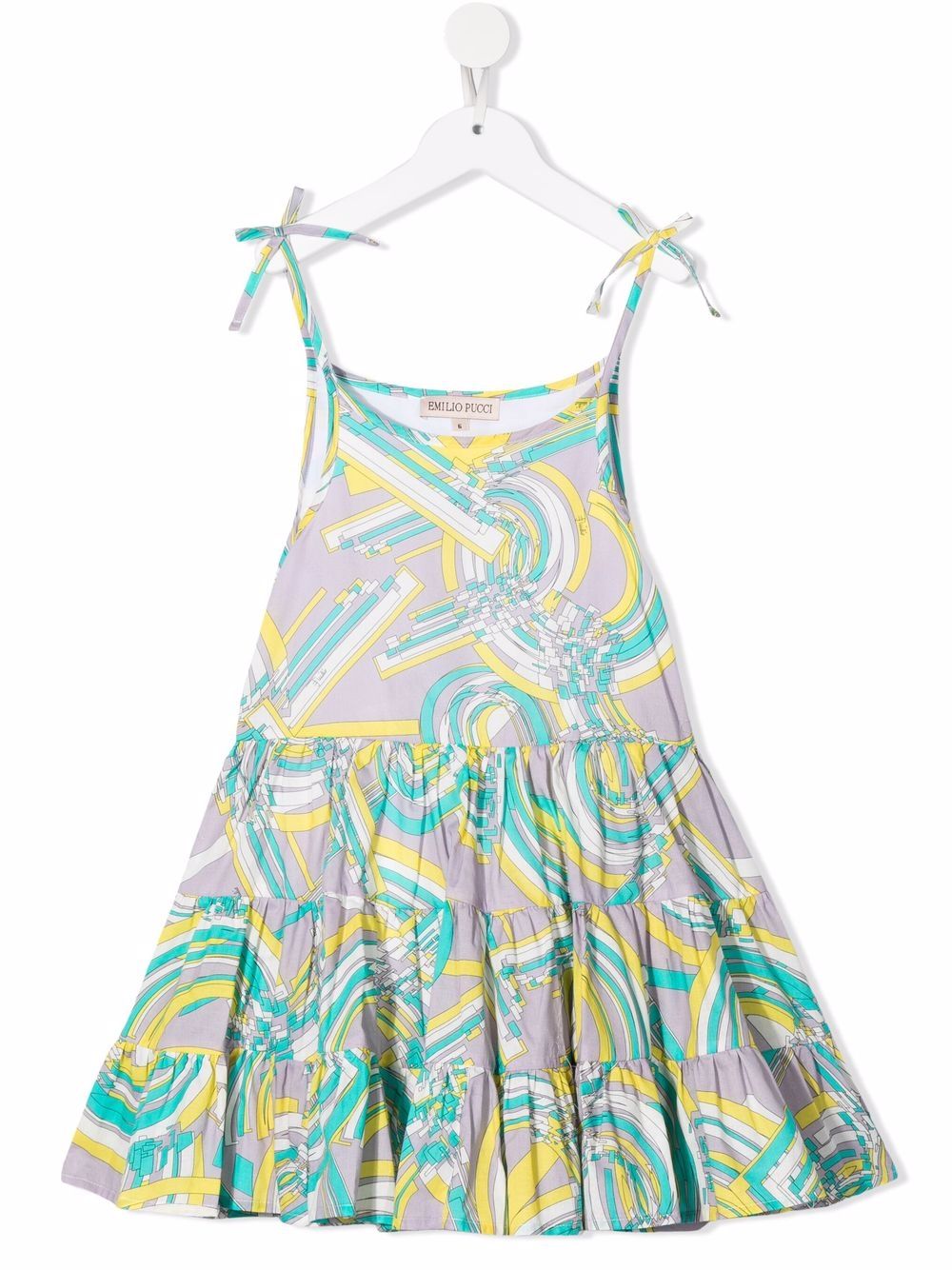 PUCCI Junior Kleid mit grafischem Print - Violett von PUCCI Junior