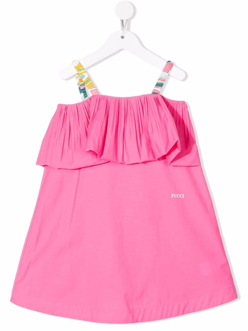 PUCCI Junior Minikleid mit Rüschenbesatz - Rosa von PUCCI Junior