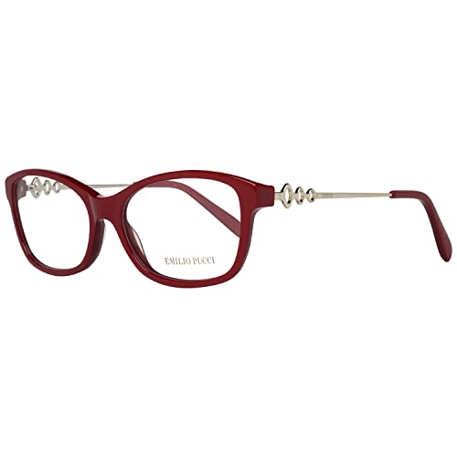 Emilio Pucci Unisex-Erwachsene EP5042 068 53 Brillengestelle, Rot (Rosso) von Emilio Pucci
