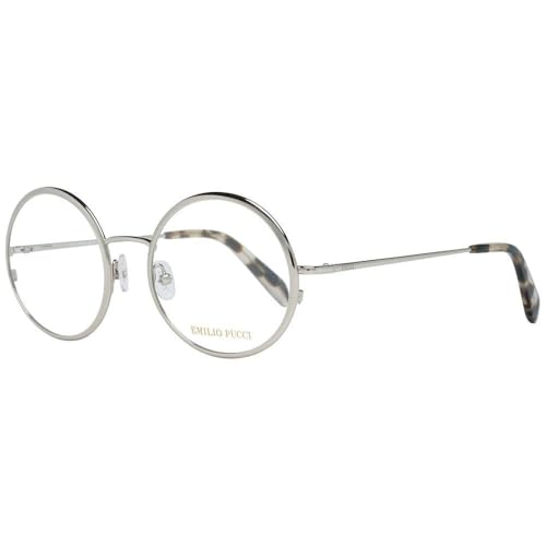 Emilio Pucci Unisex-Erwachsene EP5079 016 49 Brillengestelle, Silber (PALLADIO LUC) von Emilio Pucci