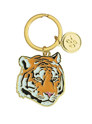 Emily Brooks Emaille-Schlüsselanhänger – Tiger, Orange, Einheitsgröße, Zeitgenössisch Emily Brooks Emaille-Schlüsselanhänger – Tiger, Orange, Einheitsgröße, Zeitgenössisch von Emily Brooks