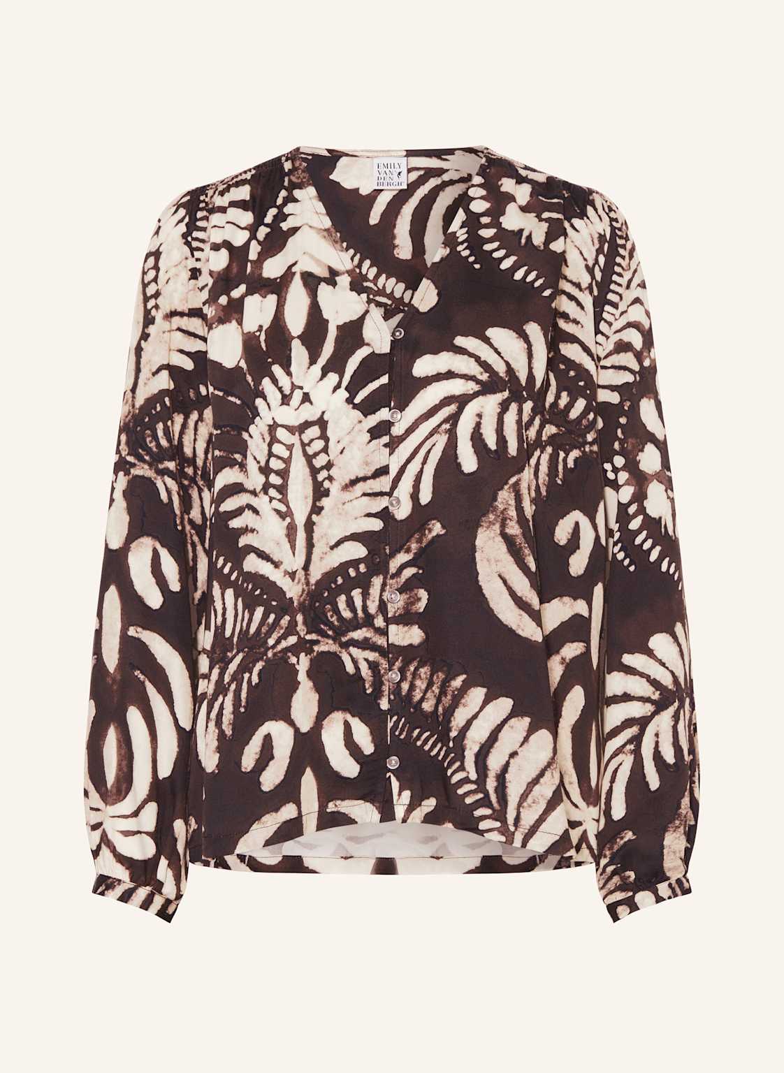 Emily Van Den Bergh Bluse braun von Emily VAN DEN BERGH