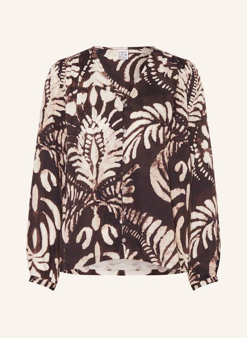 Emily Van Den Bergh Bluse braun von Emily VAN DEN BERGH