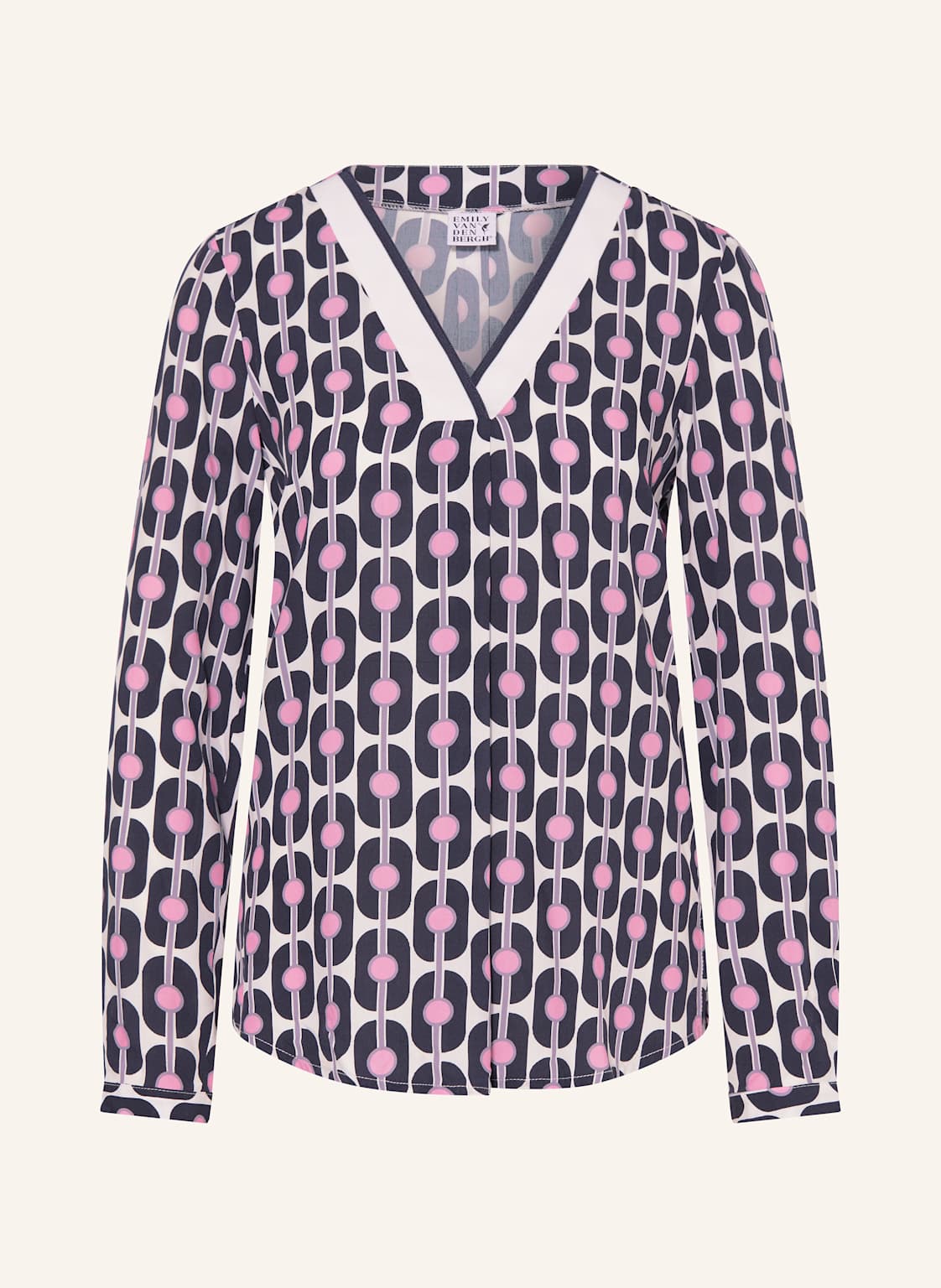 Emily Van Den Bergh Blusenshirt blau von Emily VAN DEN BERGH