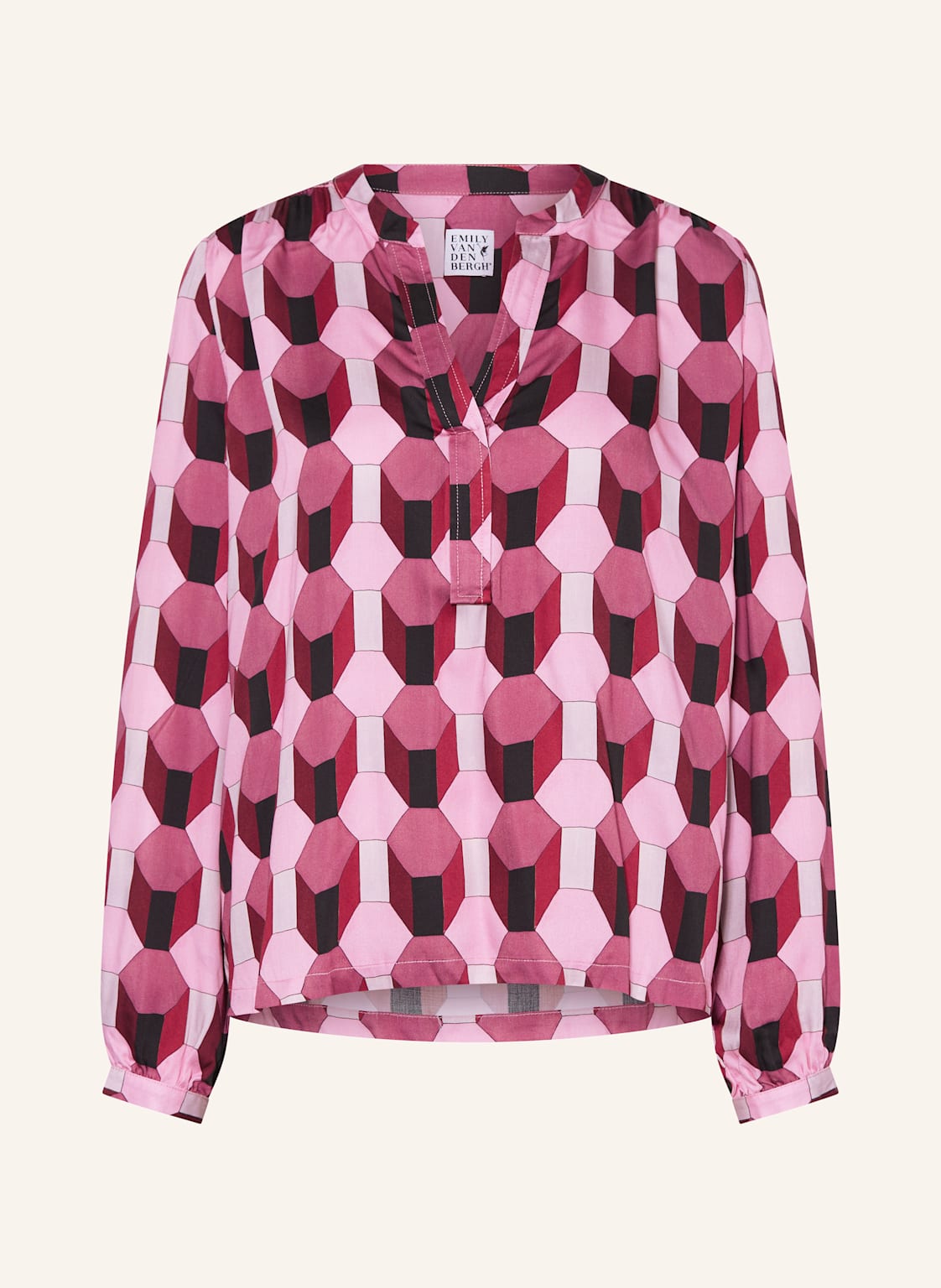 Emily Van Den Bergh Blusenshirt rot von Emily VAN DEN BERGH