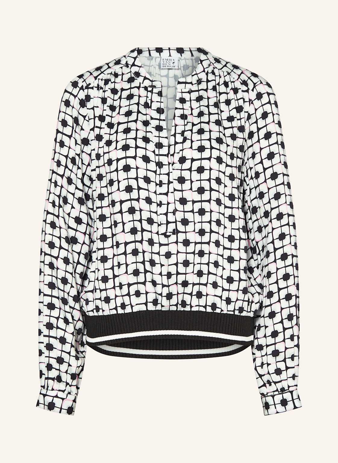 Emily Van Den Bergh Blusenshirt schwarz von Emily VAN DEN BERGH