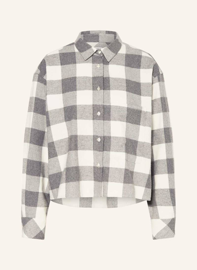 Emily Van Den Bergh Hemdbluse Aus Flanell grau von Emily VAN DEN BERGH