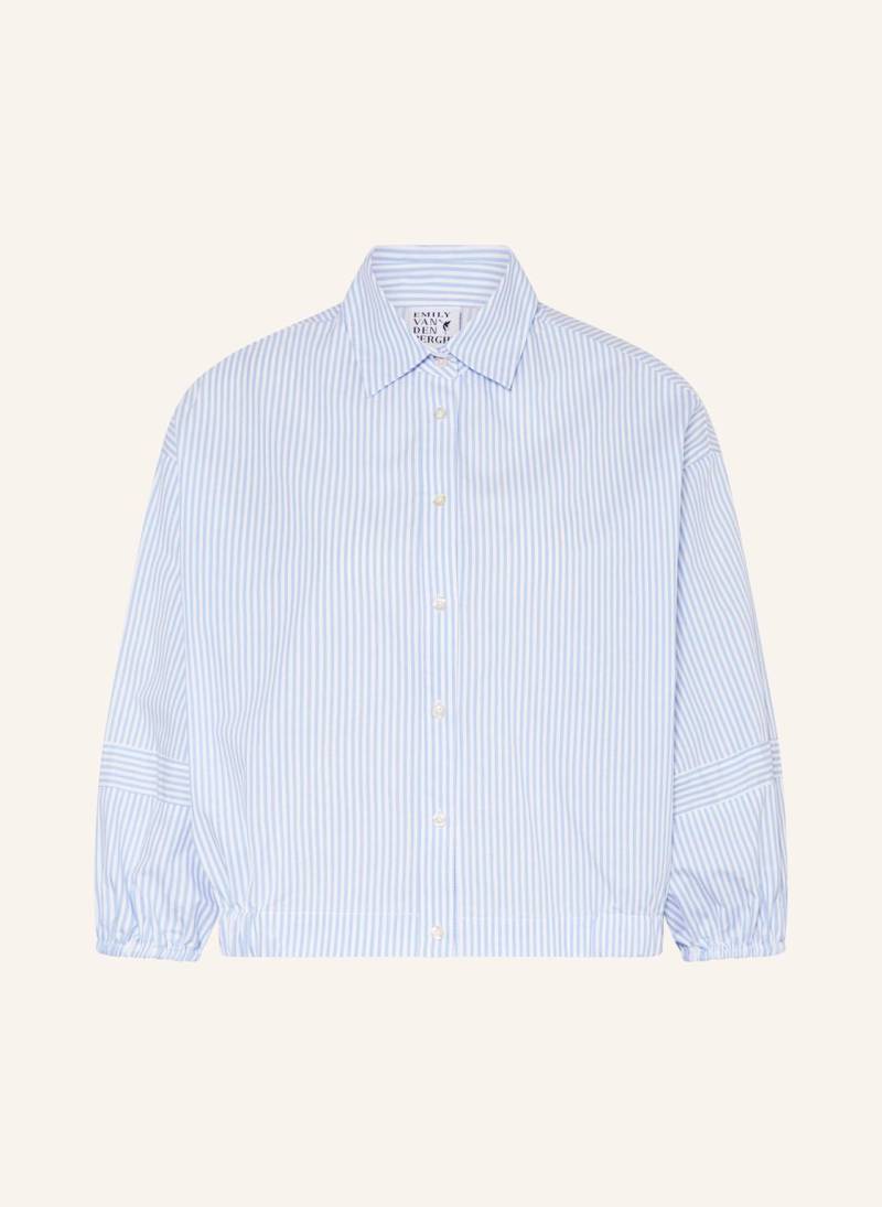 Emily Van Den Bergh Hemdbluse Mit 3/4-Arm blau von Emily VAN DEN BERGH