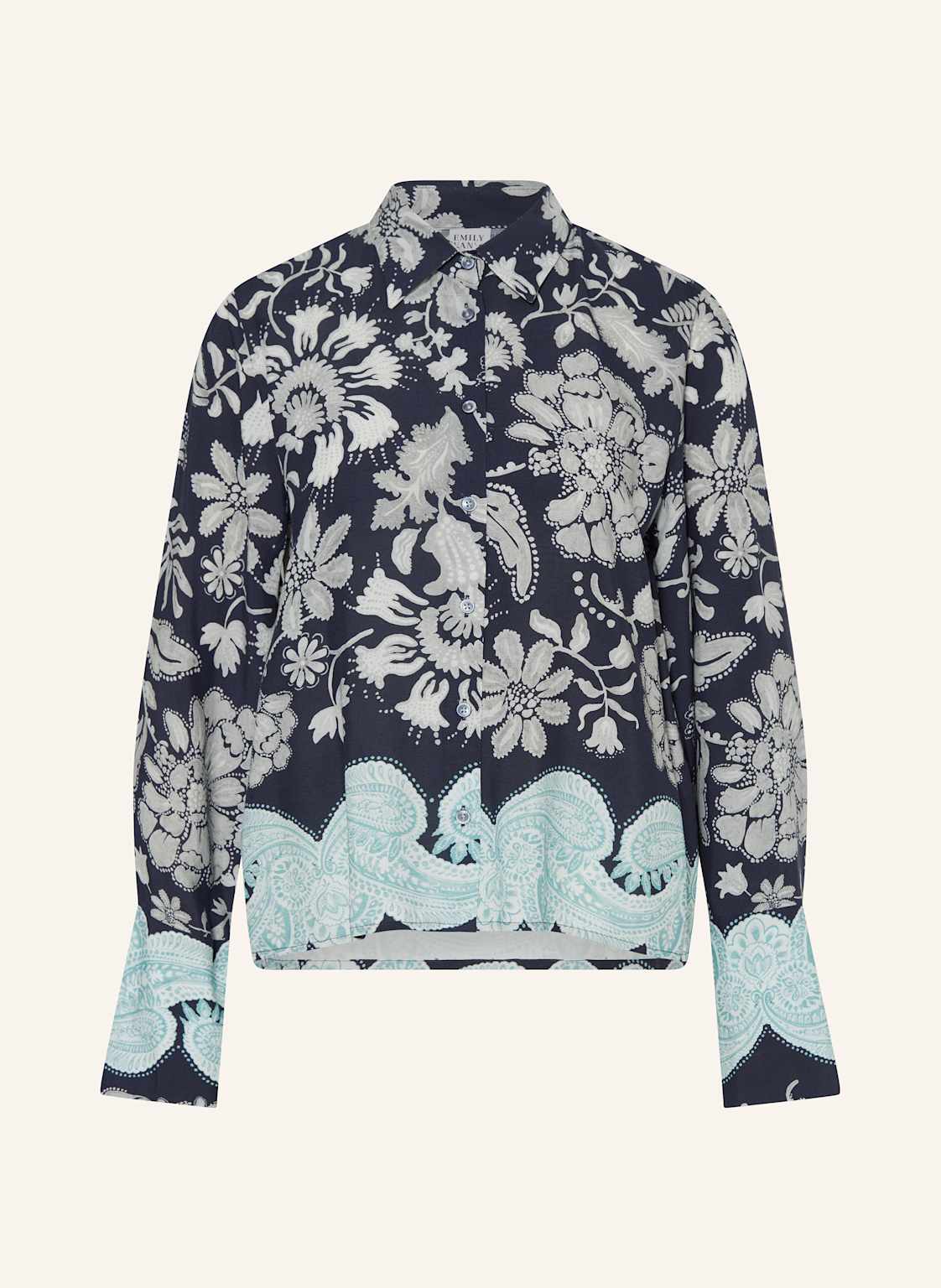 Emily Van Den Bergh Hemdbluse blau von Emily VAN DEN BERGH