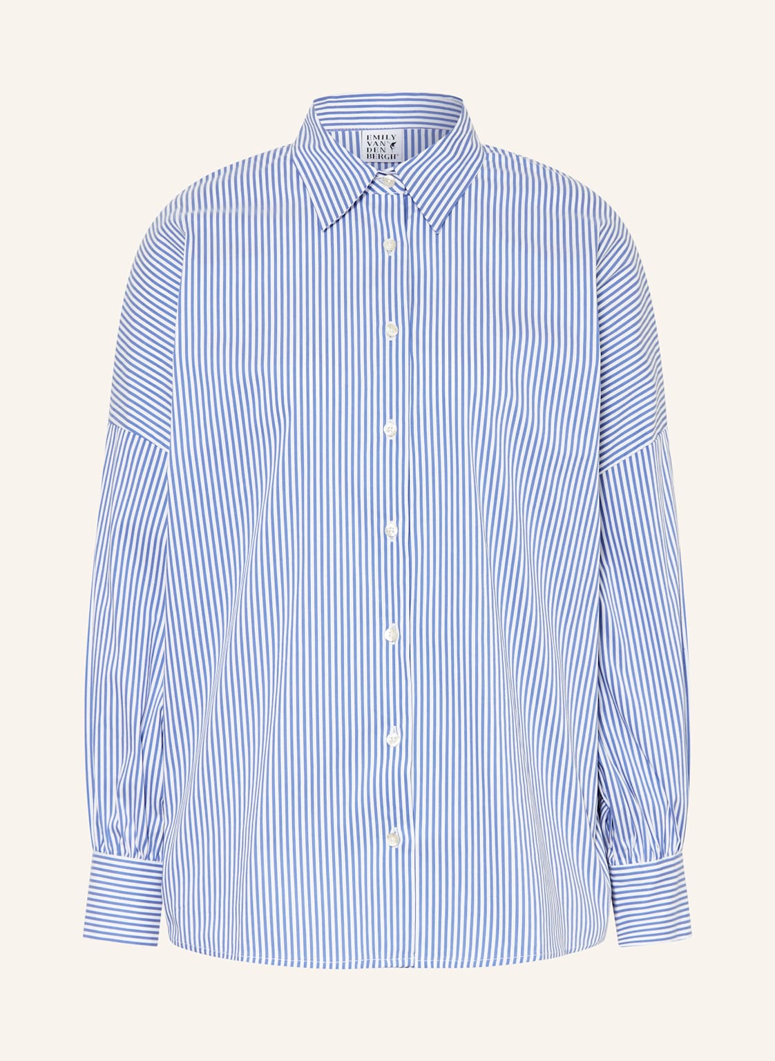 Emily Van Den Bergh Hemdbluse blau von Emily VAN DEN BERGH