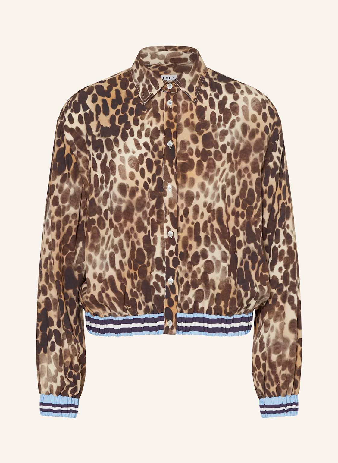 Emily Van Den Bergh Hemdbluse braun von Emily VAN DEN BERGH