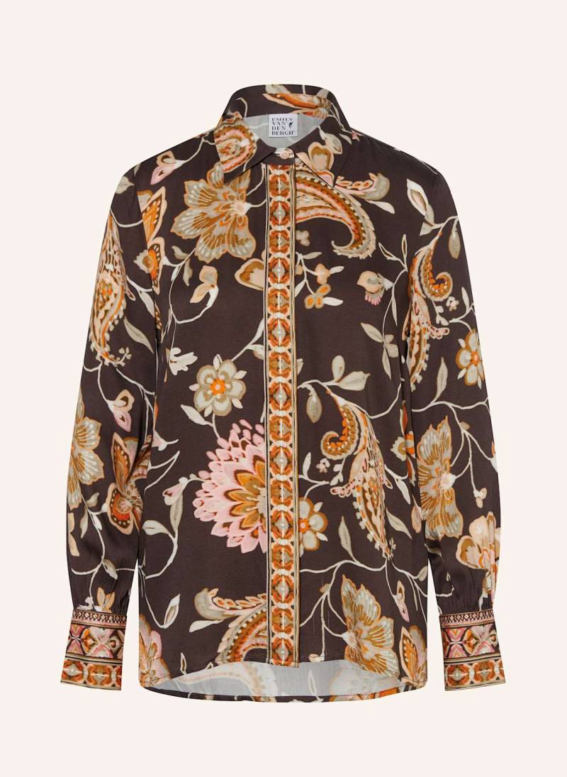 Emily Van Den Bergh Hemdbluse braun von Emily VAN DEN BERGH