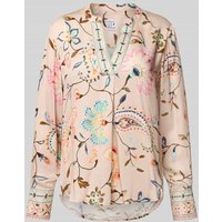 Emily Van den Bergh Blusenshirt aus Viskose mit Tunikakragen in Hellrosa, Größe 44 Emily Van den Bergh Blusenshirt aus Viskose mit Tunikakragen in Hellrosa, Größe 44 von Emily Van den Bergh