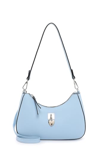 Emily & Noah Beutel E&N Birte 64323 Damen Handtaschen Uni lightblue 530 von Emily & Noah