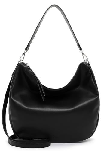 Emily & Noah Beutel E&N Bordeaux RUE 09 1281 Damen Handtaschen Uni black 100 von Emily & Noah