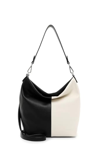 Emily & Noah Beutel E&N Lyon RUE 09 1272 Damen Handtaschen Mehrfarbig black/beige 104 von Emily & Noah