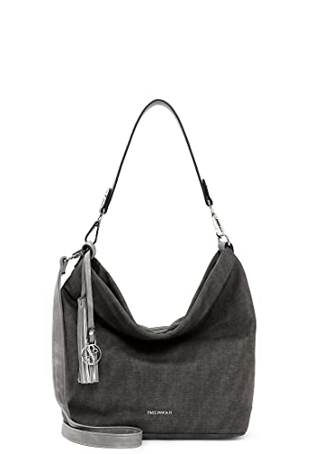 Emily & Noah Beutel E&N Elke 62790 Damen Handtaschen Uni grey 800 von Emily & Noah