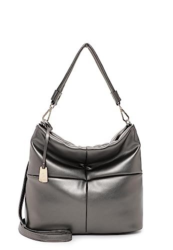 Emily & Noah Beutel Nicole 64082 Damen Handtaschen Uni darksilver 833 von Emily & Noah