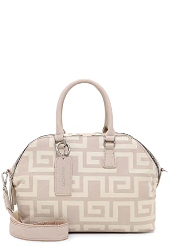 Emily & Noah Bowlingbag Ilona 63880 Damen Handtaschen Print lighttaupe 911 von Emily & Noah