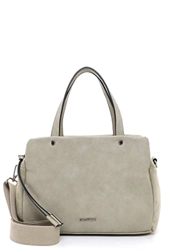 Emily & Noah Bowlingbag Konstanze 63913 Damen Handtaschen Material Mix khaki 910 von Emily & Noah