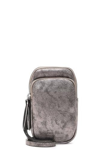 Emily & Noah Handyetui E&N Emma 62485 Damen Handyetuis Uni darksilver 833 von Emily & Noah