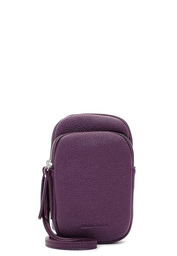 Emily & Noah Handyetui E&N Emma 62485 Damen Handyetuis Uni violet 639 von Emily & Noah