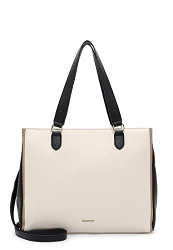 Emily & Noah Shopper Isa 63535 Damen Handtaschen Mehrfarbig beige-kombi 443 von Emily & Noah