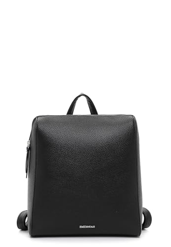 Emily & Noah Rucksack E&N Ella 64357 Damen Rucksäcke Zweifarbig black 100 von Emily & Noah