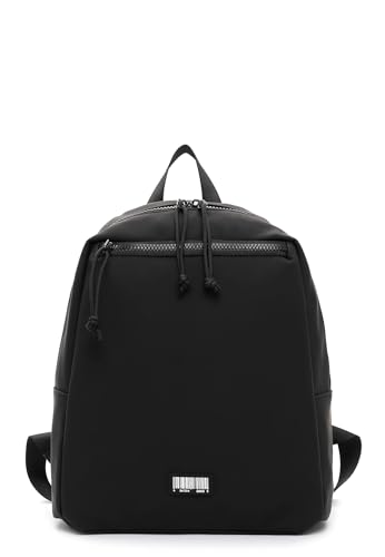 Emily & Noah Rucksack Kairo 1155 Damen Rucksäcke Zweifarbig black 100 von Emily & Noah