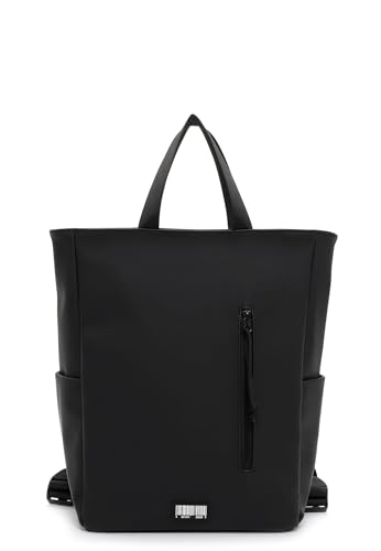 Emily & Noah Rucksack Kairo 1156 Damen Rucksäcke Zweifarbig black 100 von Emily & Noah