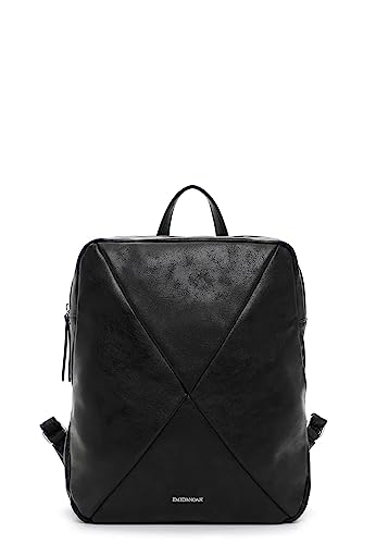 Emily & Noah Rucksack Nadja 64176 Damen Rucksäcke Uni black 100 von Emily & Noah