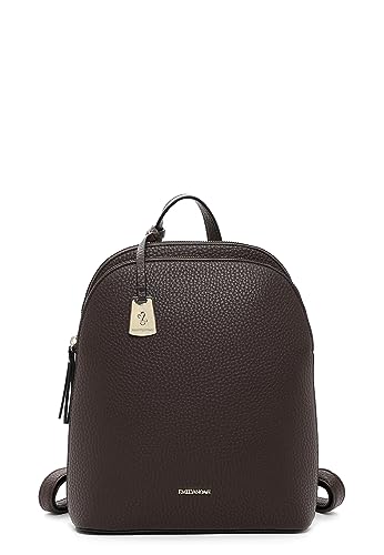 Emily & Noah Rucksack Nikola 64045 Damen Rucksäcke Uni brown 200 von Emily & Noah