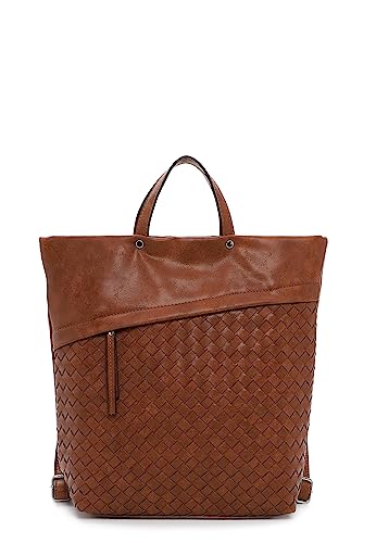 Emily & Noah Rucksack Noel 64206 Damen Rucksäcke Mustermix cognac 700 von Emily & Noah