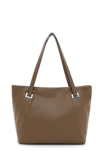 Emily & Noah Shopper E&N Amiens RUE 09 1402 Damen Handtaschen Uni darktaupe 950 von Emily & Noah