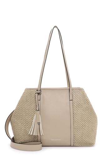 Emily & Noah Shopper E&N Babette 64283 Damen Handtaschen Material Mix sand 420 von Emily & Noah