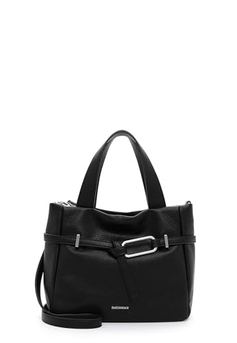 Emily & Noah Shopper E&N Baila 64523 Damen Handtaschen Uni black 100 von Emily & Noah