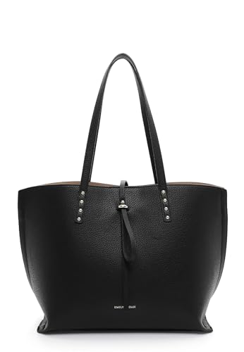 Emily & Noah Shopper E&N Blair 64331 Damen Handtaschen Material Mix black 100 von Emily & Noah