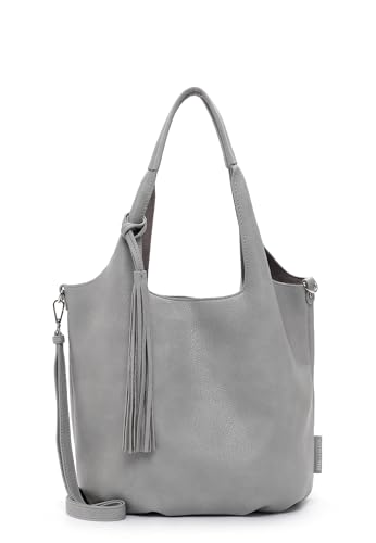 Emily & Noah Shopper E&N Eleanor 65180 Damen Handtaschen Uni lightgrey 810 von Emily & Noah