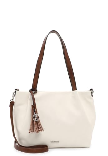 Emily & Noah Shopper E&N Elke 62791 Damen Handtaschen Uni cream 470 von Emily & Noah