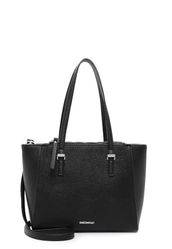 Emily & Noah Shopper E&N Ella 64355 Damen Handtaschen Zweifarbig black 100 von Emily & Noah