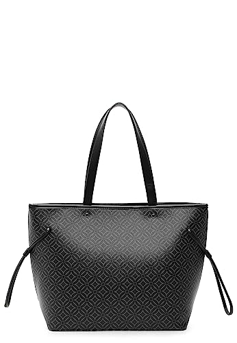 Emily & Noah Shopper E&N Helsinki 1254 Damen Handtaschen Mustermix black 100 von Emily & Noah