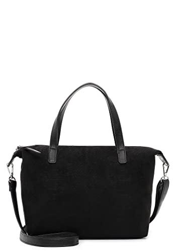 Emily & Noah Shopper Edinburgh 1074 Damen Handtaschen Animal black 100 von Emily & Noah