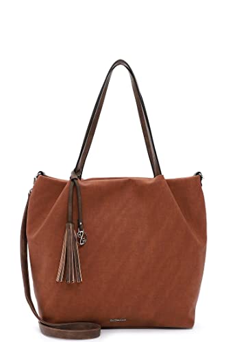 Emily & Noah Shopper E&N Elke 62792 Damen Handtaschen Uni cognac 700 von Emily & Noah